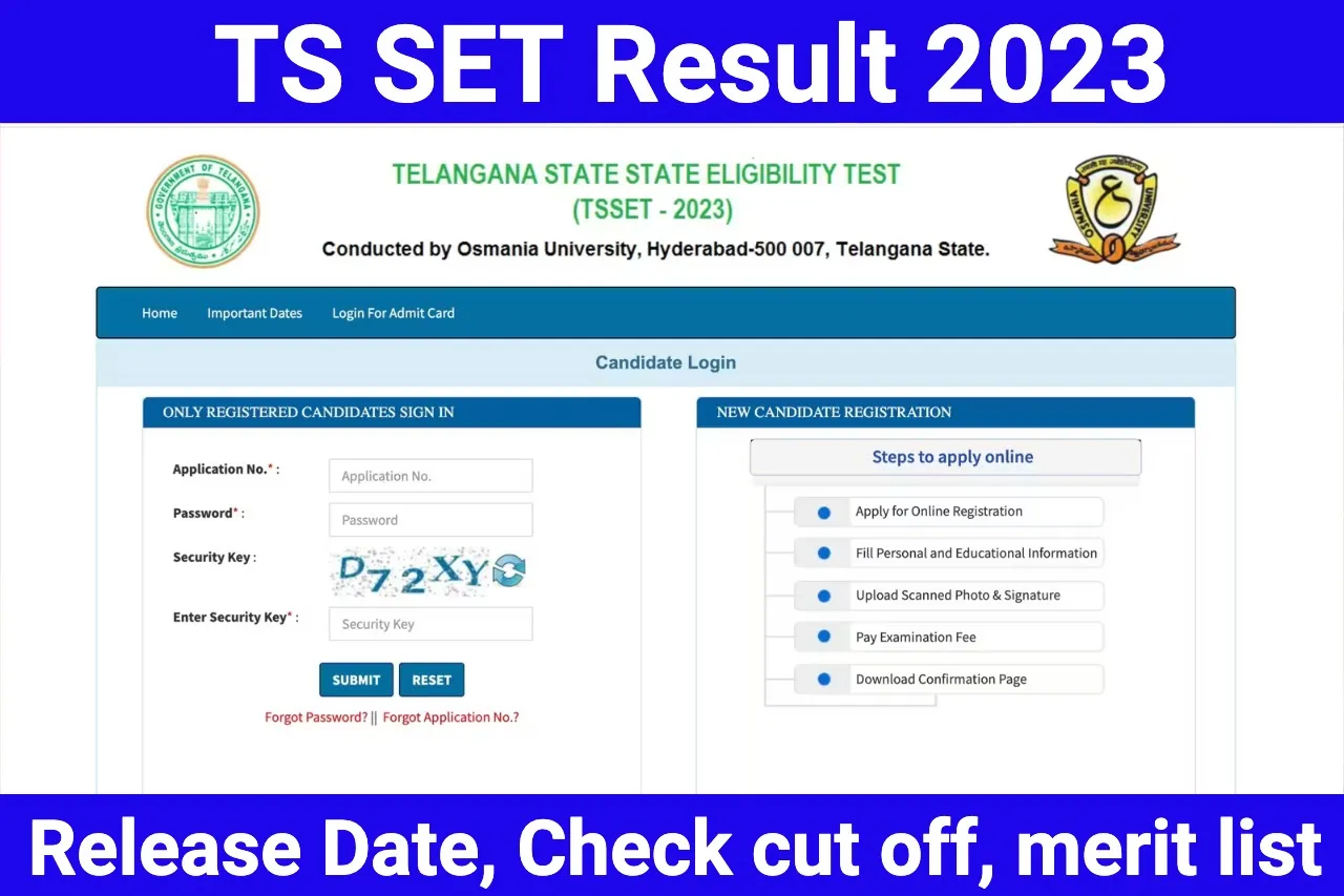 TS SET result 2023